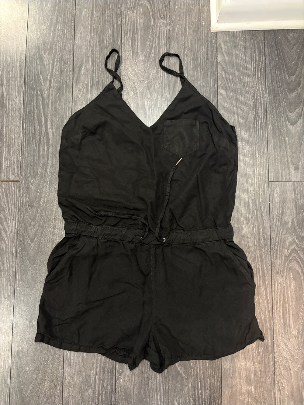 Blank NYC Black One-Piece Romper - Comfortable Summer Style Size S
